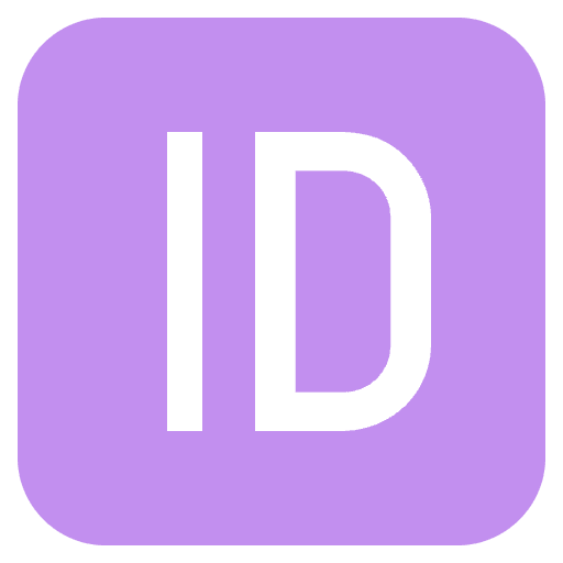 Id Button Element from EmojiTwo Colors Set