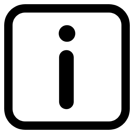 Information High Contrast Element from Fluent Emoji High Contrast Set