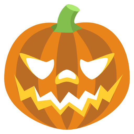 Jack O Lantern Emoji from EmojiTwo Colors Set