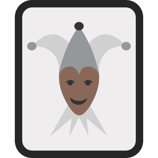 Jester Emoji Emoji from EmojiTwo Colors Set