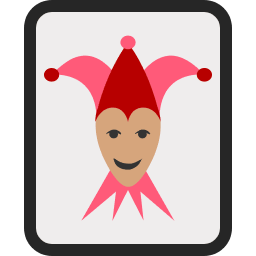 Jestercard Element from EmojiTwo Colors Set