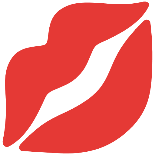 Kiss Mark Emoji from Noto Emojis Set