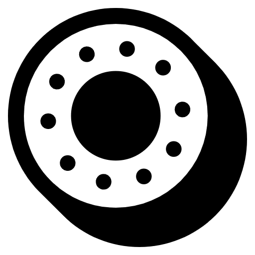 Kiwi Fruit High Contrast Element from Fluent Emoji High Contrast Set