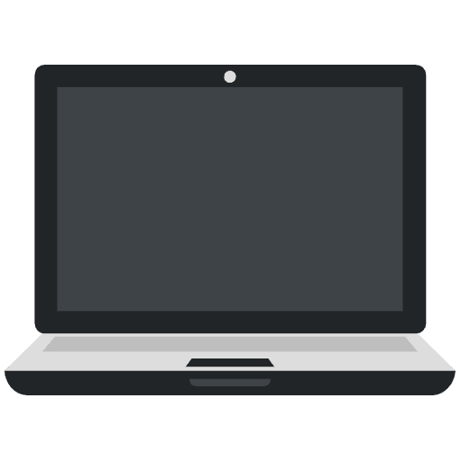 Laptop Emoji from EmojiTwo Colors Set
