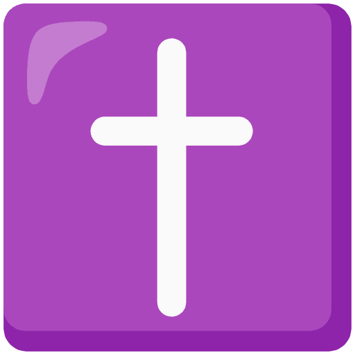 Latin Cross Element from Noto Emojis Set