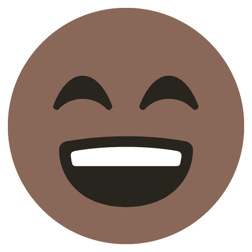 Laughing Face Emoji Emoji from EmojiTwo Colors Set