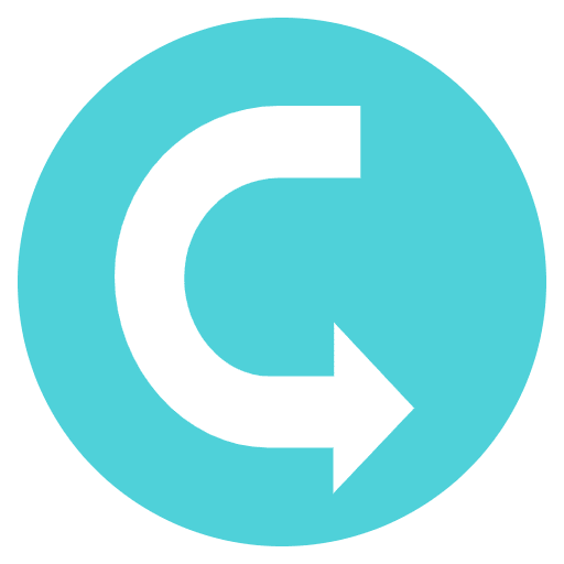 Left Arrow Curving Right Emoji from EmojiTwo Colors Set