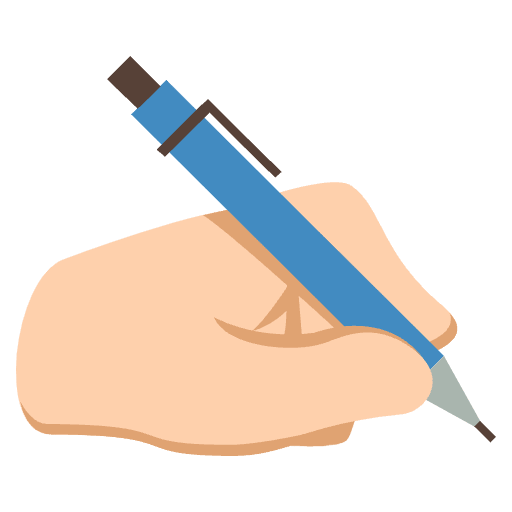 Left Handed Medium Light Skin Tone Emoji from EmojiTwo Colors Set