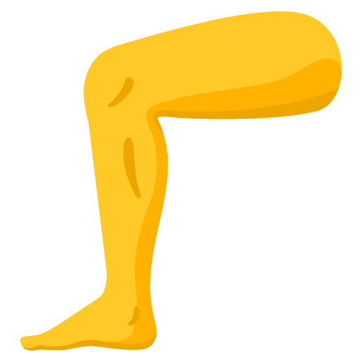 Leg Emoji from Noto Emojis Set
