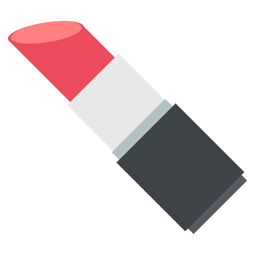 Lipstick Emoji from EmojiTwo Colors Set