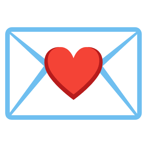 Love Letter Emoji from Noto Emoji Set