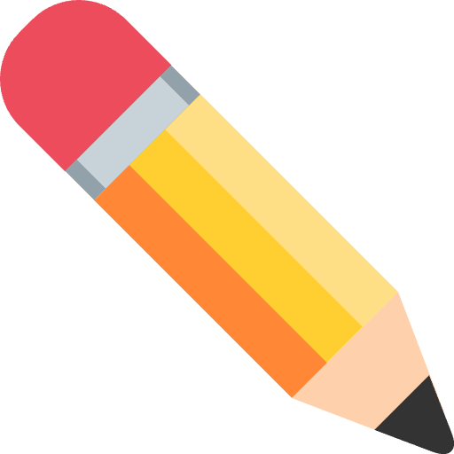 Lower Right Pencil Emoji from EmojiTwo Colors Set