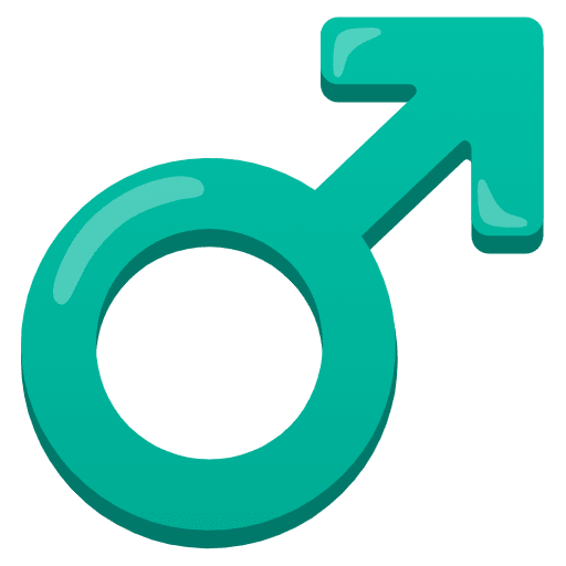 Male Sign Emoji from Noto Emojis Set