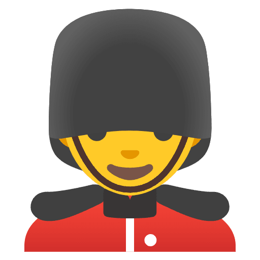 Man Guard Emoji from Noto Emojis Set