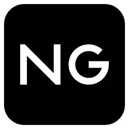 Ng Button Emoji from EmojiTwo Black Set
