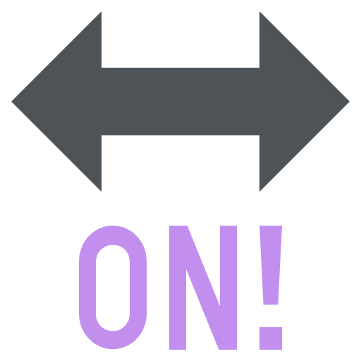 On! Arrow Emoji from EmojiTwo Colors Set