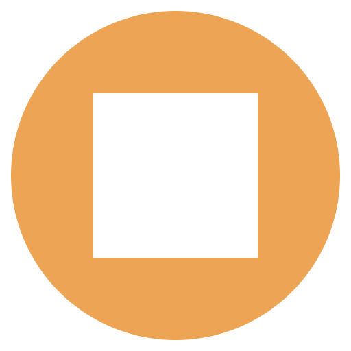 Orange Square Symbol Emoji from EmojiTwo Colors Set
