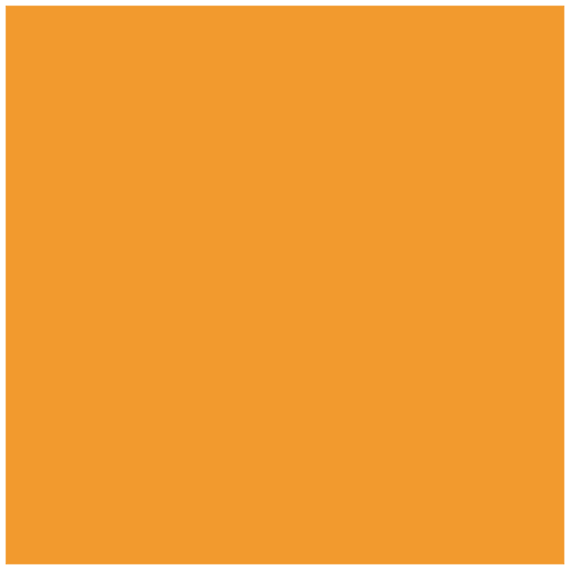 Orange Square Element from EmojiTwo Colors Set