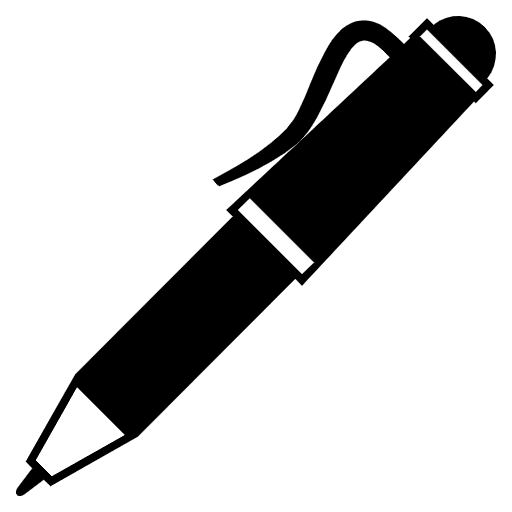 Pen Element from EmojiTwo Black Set
