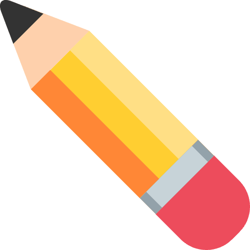 Pencil Element from EmojiTwo Colors Set