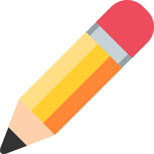 Pencil Lower Left Emoji from EmojiTwo Colors Set
