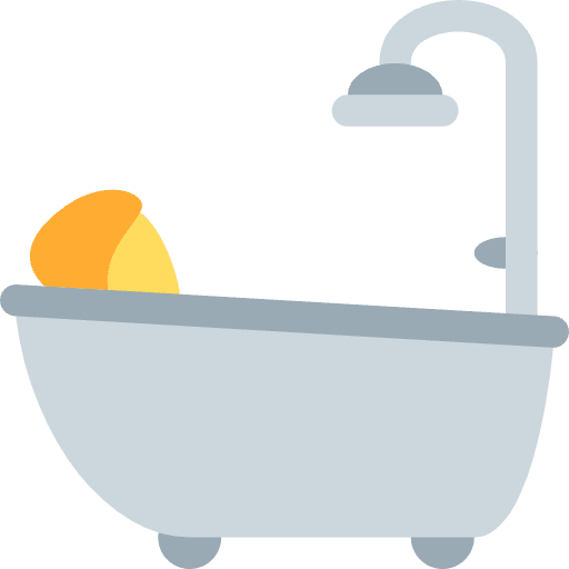 Person Taking Bath Emoji from Twemoji Emoji Set