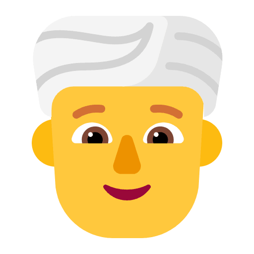 Person Wearing Turban Flat Default Emoji from Fluent Emoji Flat Set