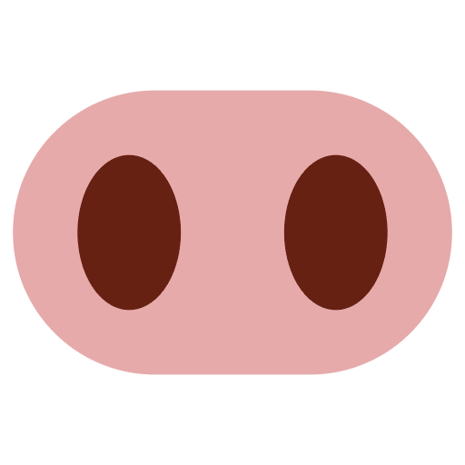 Pig Nose Emoji from Twemoji Set
