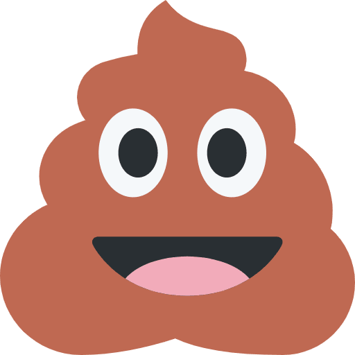 Pile Of Poo Emoji from Twemoji Emoji Set