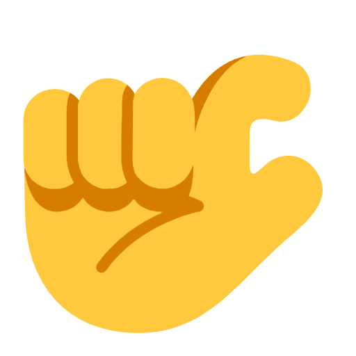 Pinching Hand Flat Default Emoji from Fluent Emoji Flat Set