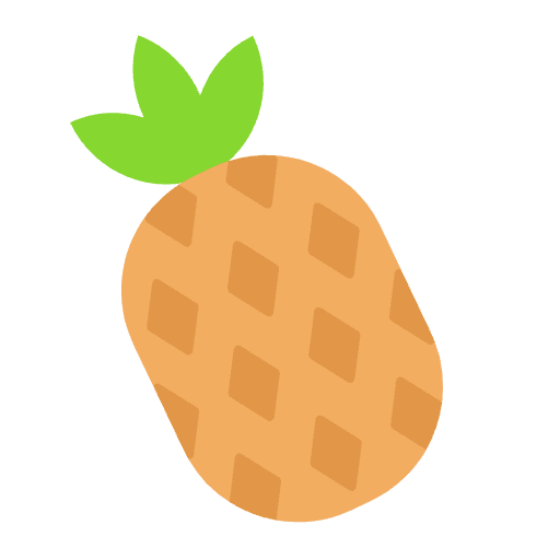 Pineapple Flat Element from Fluent Emoji Flat Set