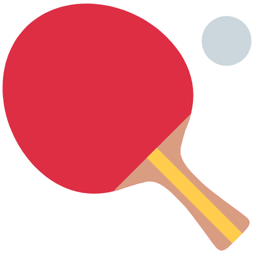 Ping Pong Emoji from Twemoji Set