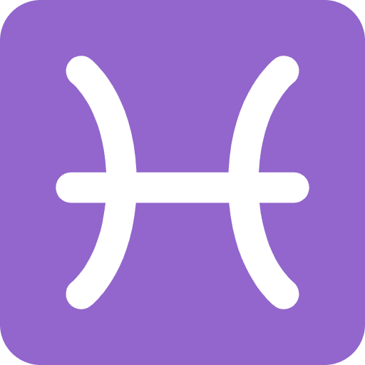 Pisces Element from Twemoji Emoji Set