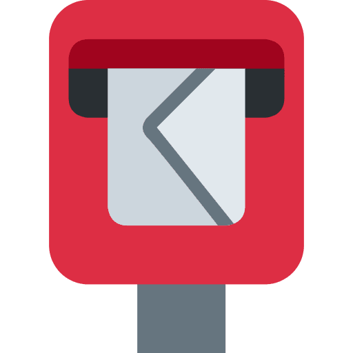 Postbox Emoji from Twemoji Set