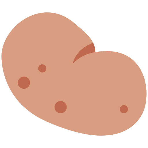 Potato Emoji from Twemoji Emoji Set