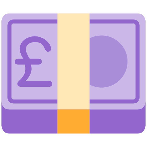 Pound Banknote Emoji from Twemoji Emoji Set