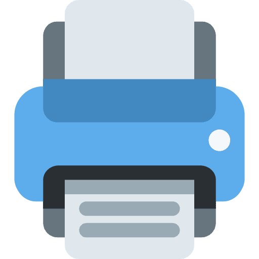 Printer Emoji from Twemoji Emoji Set