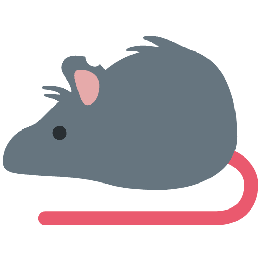 Rat Emoji from Twemoji Emoji Set
