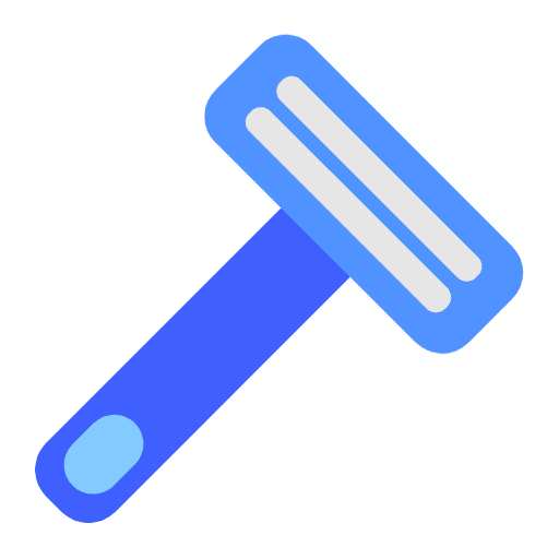 Razor Flat Emoji from Fluent Emoji Flat Set