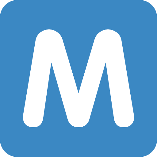 Regional Indicator M Emoji from Twemoji Set