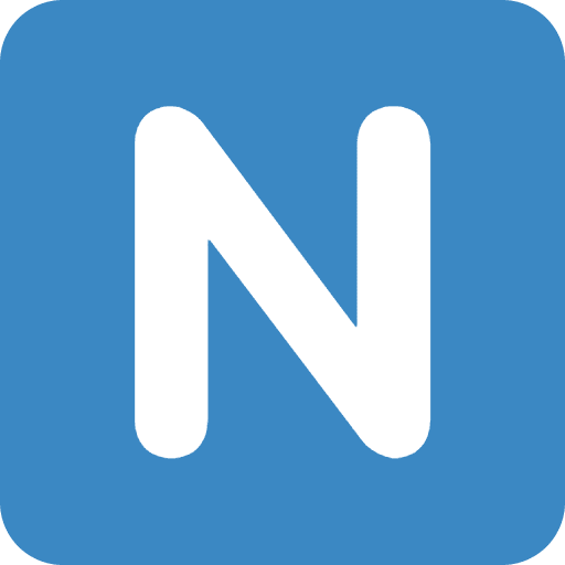 Regional Indicator N Emoji from Twemoji Emoji Set