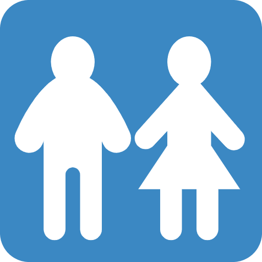 Restroom Emoji from Twemoji Emoji Set