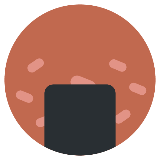 Rice Cracker Emoji from Twemoji Set