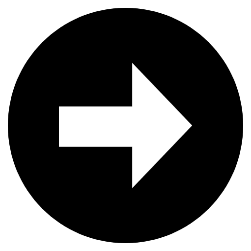 Right Arrow Emoji from EmojiTwo Black Set