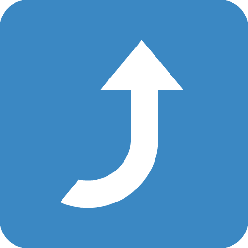 Right Arrow Curving Up Emoji from Twemoji Emoji Set
