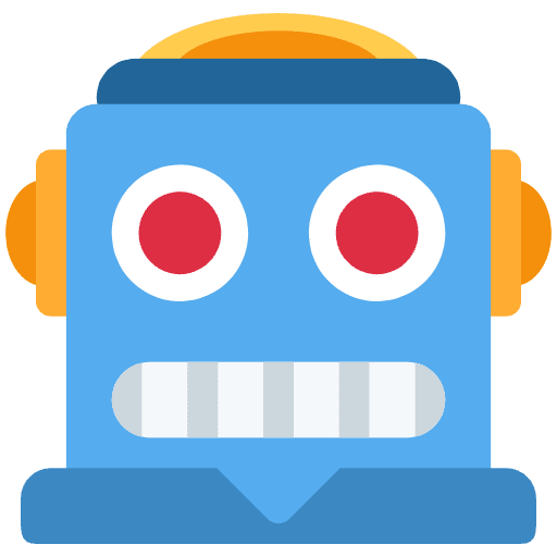 Robot Emoji from Twemoji Set