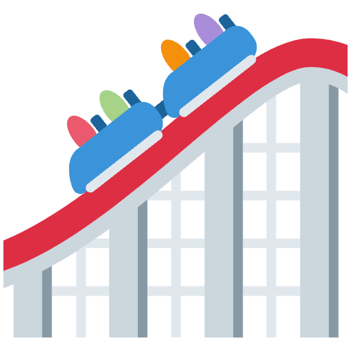 Roller Coaster Emoji from Twemoji Set