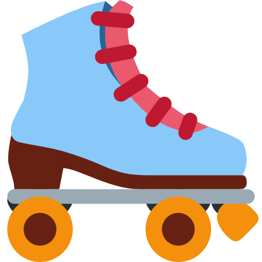 Roller Skate Emoji from Twemoji Emoji Set