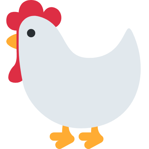 Rooster Element from Twemoji Emoji Set