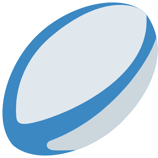 Rugby Football Emoji from Twemoji Emoji Set